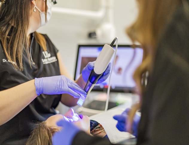 digital dental scan for same-day crown
